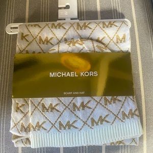 Michael Kors Hat and Scarf Combo